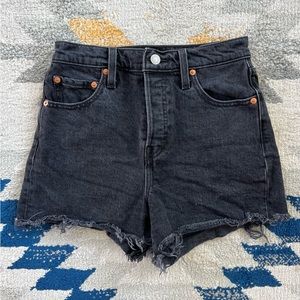 Levi’s Ribcage Denim Shorts